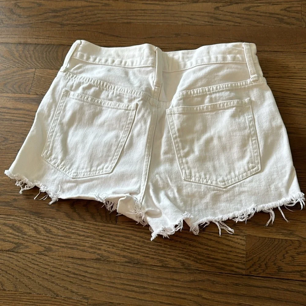 Madewell Women’s White Jean Shorts - Size 23